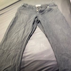 Armani Exchange Straight Black Jeans 33w